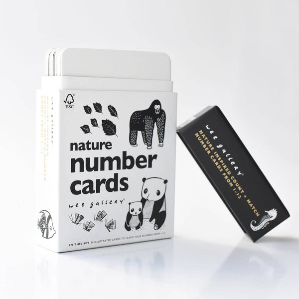 Nature Number Cards - Wee Gallery - Terra Cotta Gorge Co.