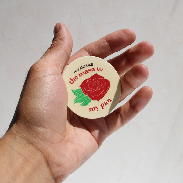 Masa to My Pan Sticker