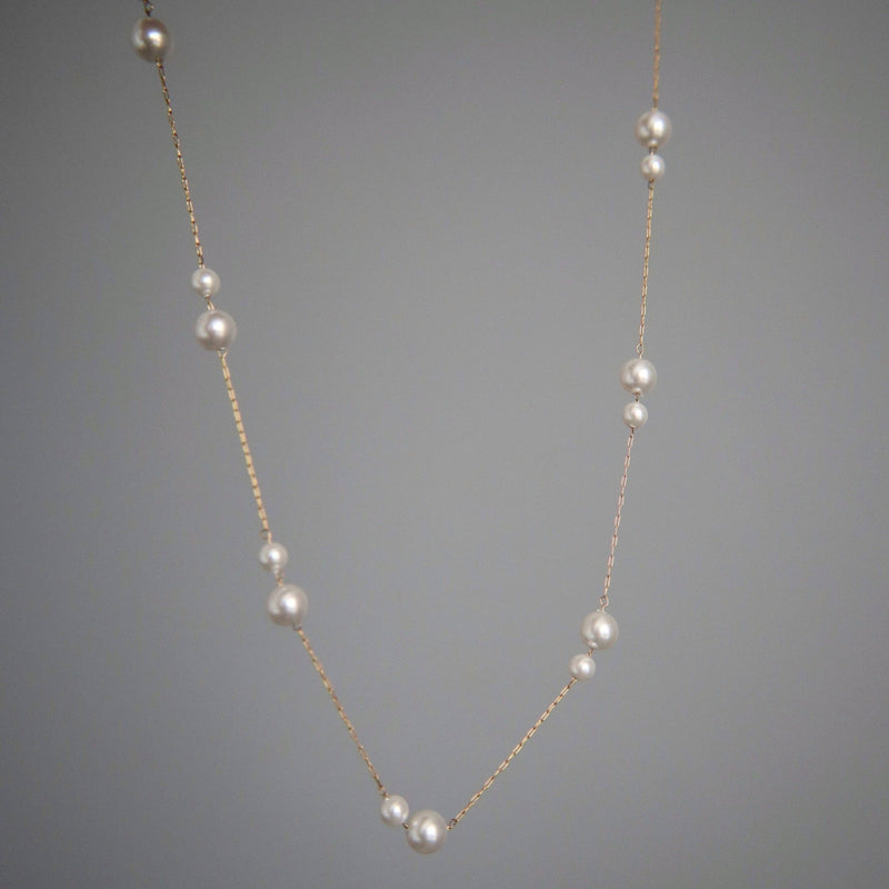 Alina Double Pearl Necklace - JESSA Jewelry - Terra Cotta Gorge Co.