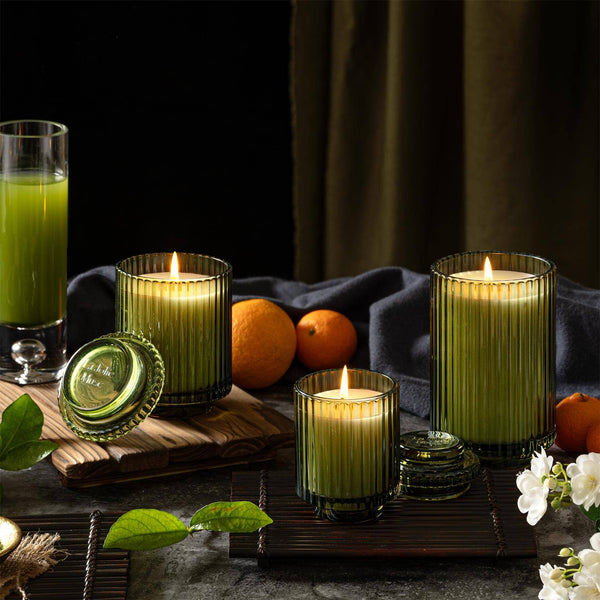 Amélie - Mandarin Matcha 7oz Candle - La Jolie Muse - Terra Cotta Gorge Co.