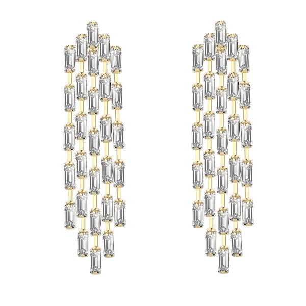 Astrid CZ Drop Earring - Sahira Jewelry Design - Terra Cotta Gorge Co.