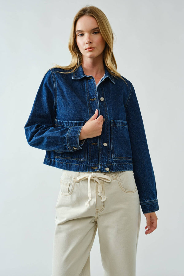 Blaise Denim Jacket - Aaron & Amber - Terra Cotta Gorge Co.