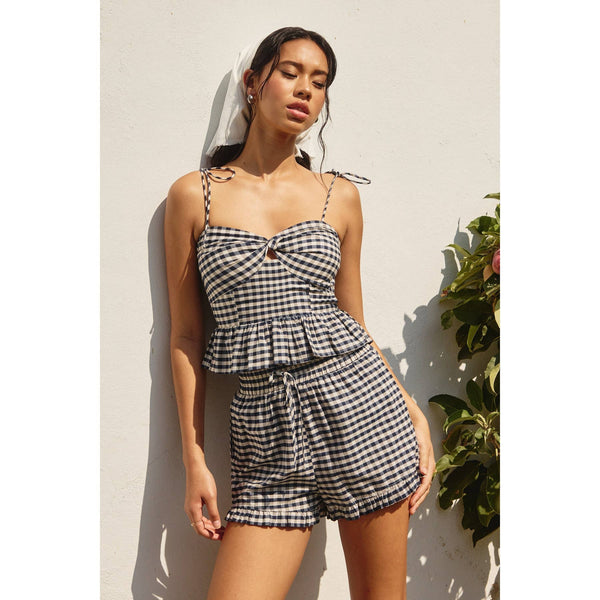 Brunch Date Frilled Shorts - Dress Forum - Terra Cotta Gorge Co.