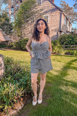 Brunch Date Tie Shoulder Twisted Top - Dress Forum - Terra Cotta Gorge Co.