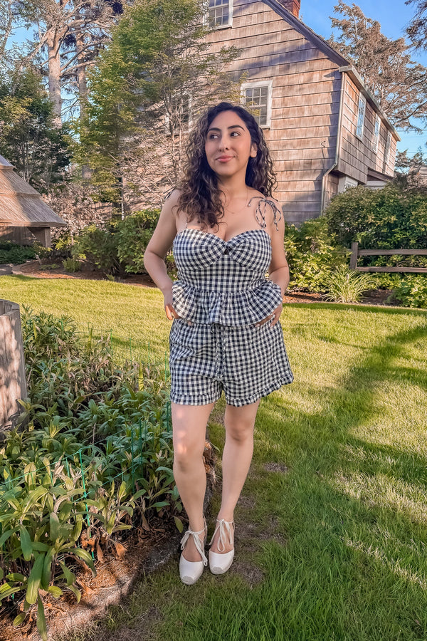 Brunch Date Tie Shoulder Twisted Top - Dress Forum - Terra Cotta Gorge Co.