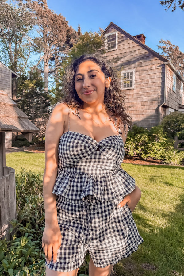 Brunch Date Tie Shoulder Twisted Top - Dress Forum - Terra Cotta Gorge Co.