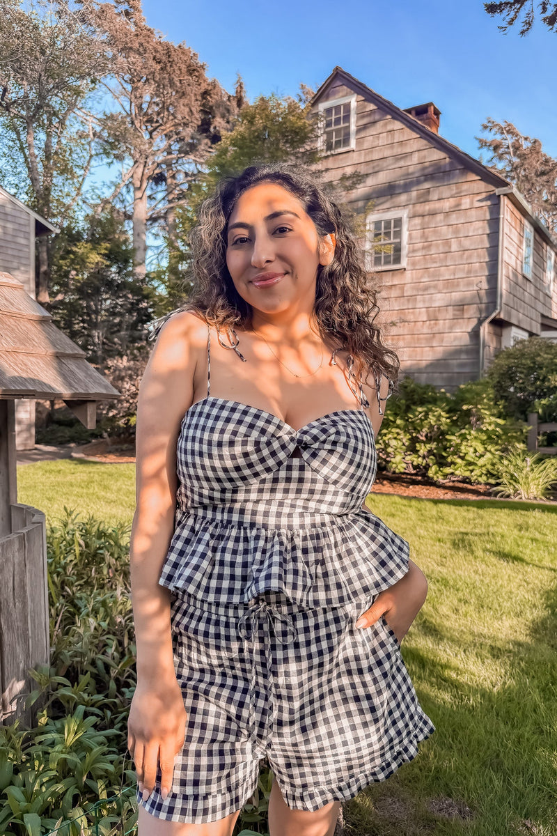 Brunch Date Tie Shoulder Twisted Top - Dress Forum - Terra Cotta Gorge Co.