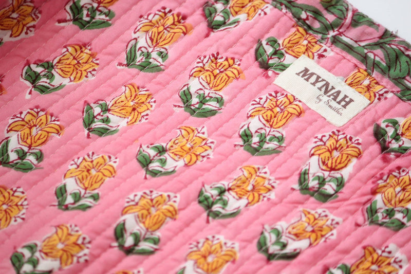 Bubblegum Forest Reversible Tote - MYNAHbySmitha - Terra Cotta Gorge Co.