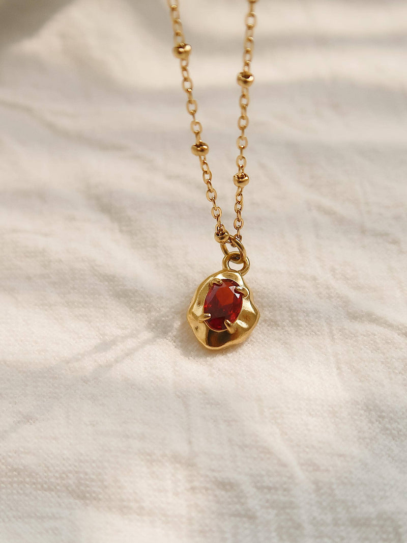 Ryleigh 18K Gold Non-Tarnish Petite CZ Necklace