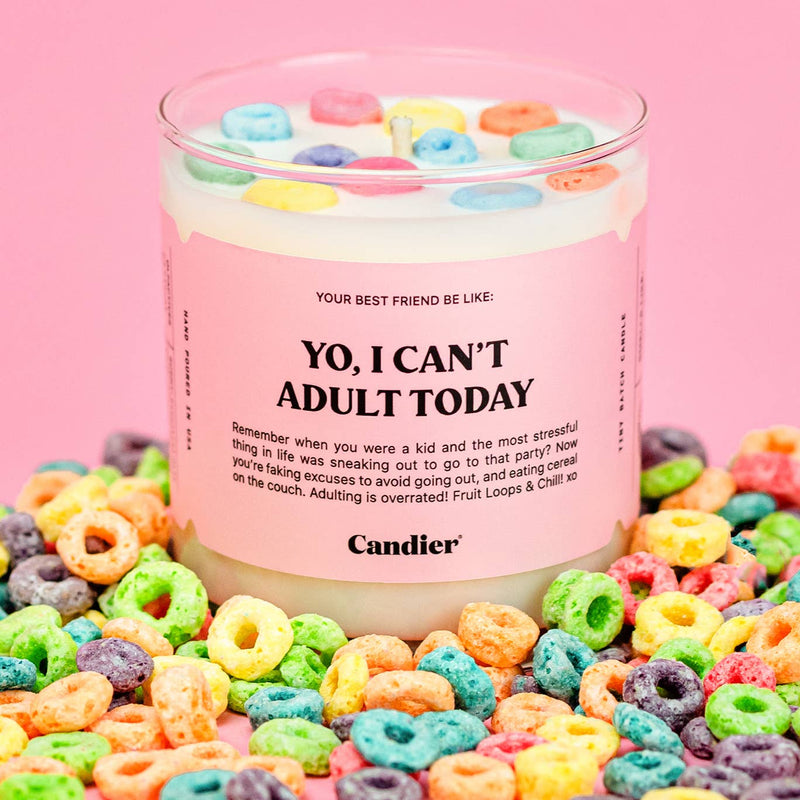 CANT ADULT CEREAL CANDLE - Candier - Terra Cotta Gorge Co.