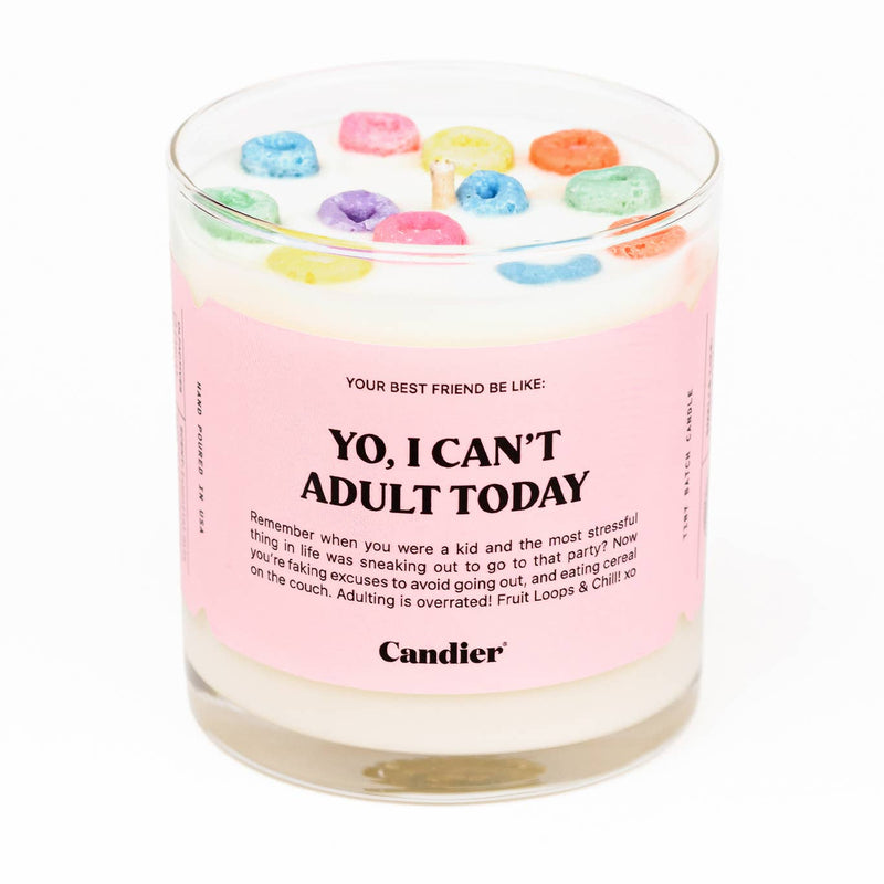 CANT ADULT CEREAL CANDLE - Candier - Terra Cotta Gorge Co.