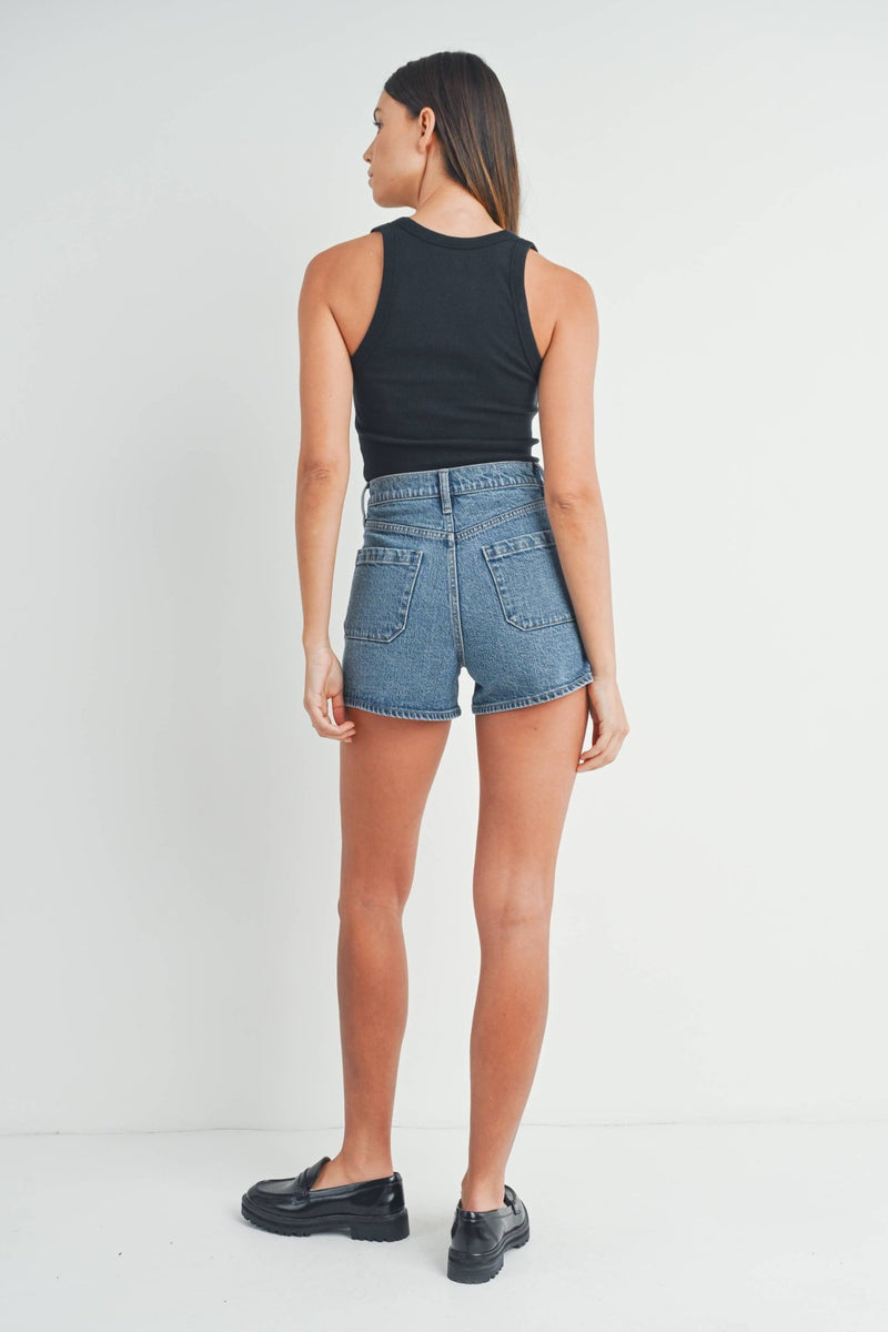 Denim Patch Pocket Short - JBD - Terra Cotta Gorge Co.