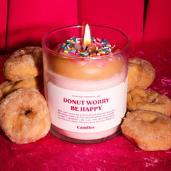 DONUT WORRY CANDLE - Candier - Terra Cotta Gorge Co.