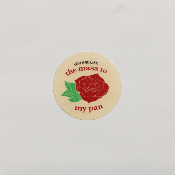 Masa to My Pan Sticker