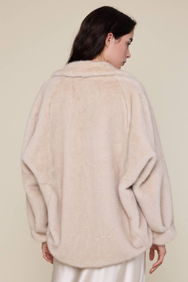 Freja Fur Jacket - Sky to Moon - Terra Cotta Gorge Co.