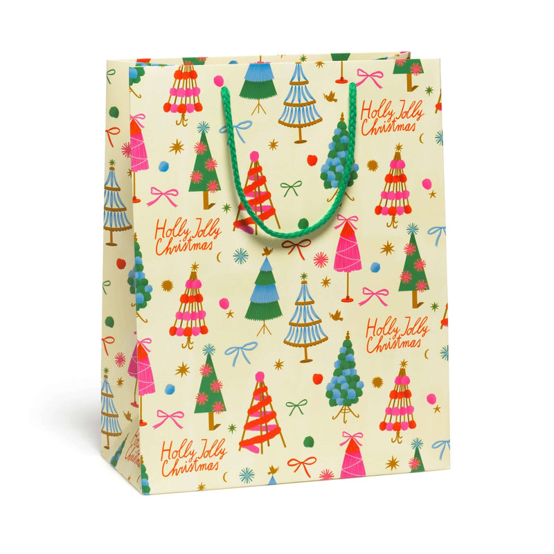Holly Jolly Trees gift bags - Red Cap Cards - Terra Cotta Gorge Co.