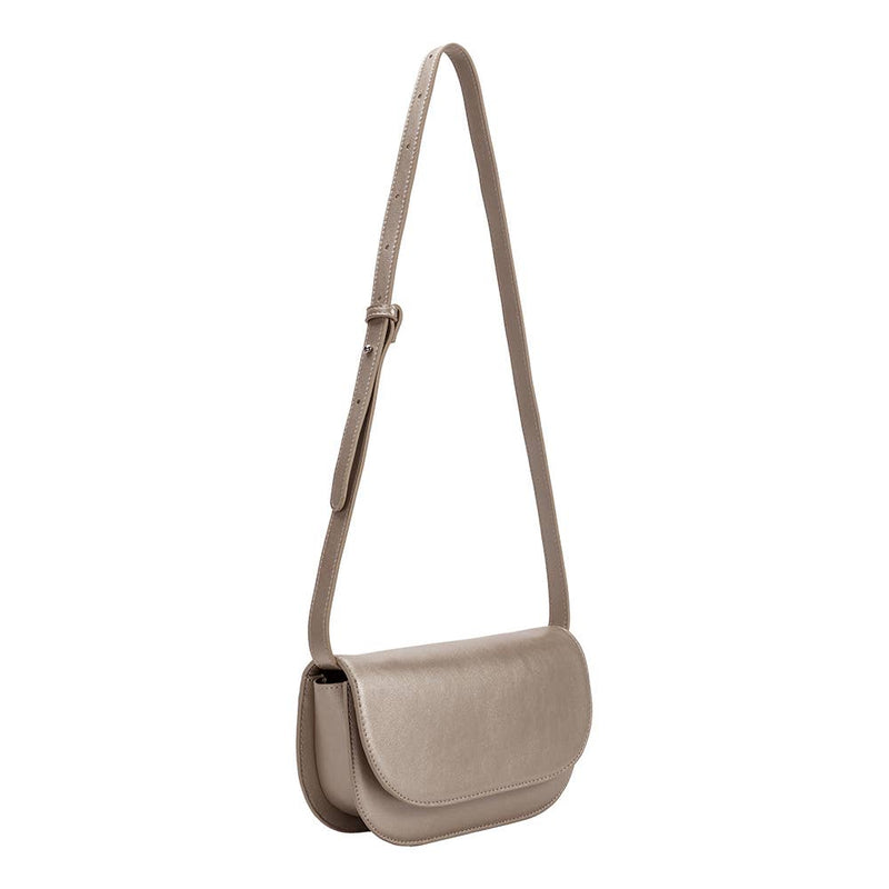 Inez Metallic Pewter Shoulder Bag - Melie Bianco - Terra Cotta Gorge Co.