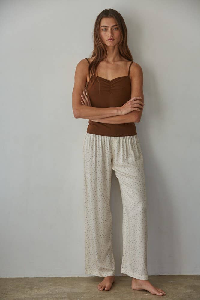 L8502 | Knit Cotton Spandex Jersey V - Neck Cami Top - By Together - Terra Cotta Gorge Co.