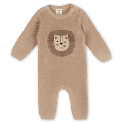 Lion Chunky Knit Sweater Jumpsuit - Viverano Organics - Terra Cotta Gorge Co.