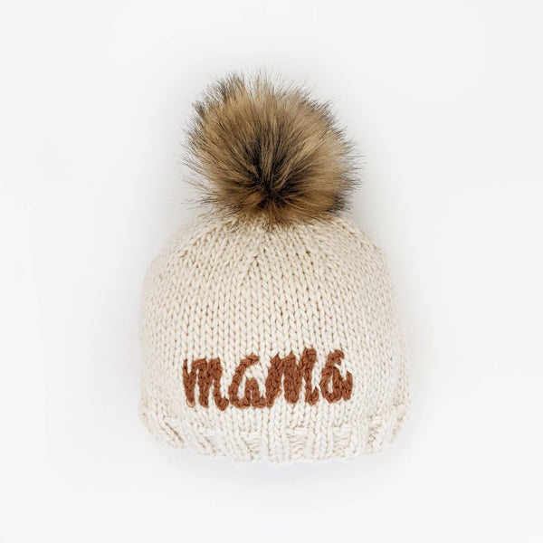 Mama Pecan Beanie Hat - Huggalugs - Terra Cotta Gorge Co.