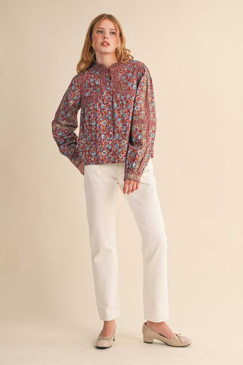Maxime Blouse - &MERCI - Terra Cotta Gorge Co.