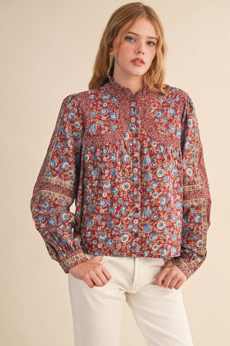 Maxime Blouse - &MERCI - Terra Cotta Gorge Co.