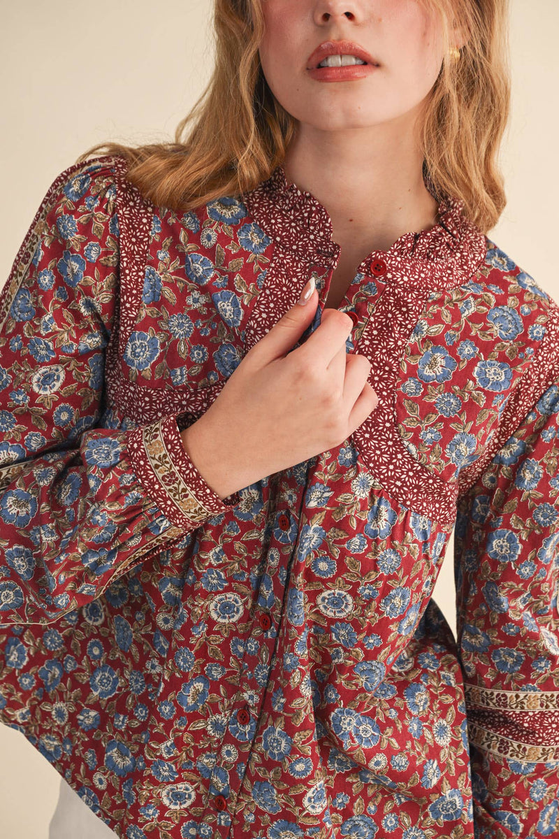 Maxime Blouse - &MERCI - Terra Cotta Gorge Co.