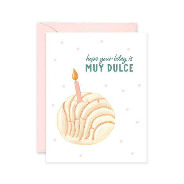 Muy Dulce Bday Spanish Greeting Card - Isabella MG & Co. - Terra Cotta Gorge Co.