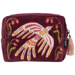 Plume Embroidered Pouch - Danica Studio - Terra Cotta Gorge Co.