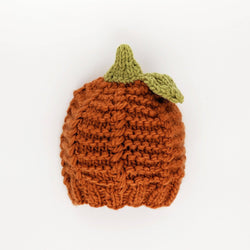 Pumpkin Beanie Hat - Huggalugs - Terra Cotta Gorge Co.