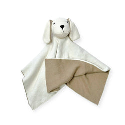 Puppy Dog - Organic Baby Lovey Security Blanket Cuddle Cloth - Viverano Organics - Terra Cotta Gorge Co.