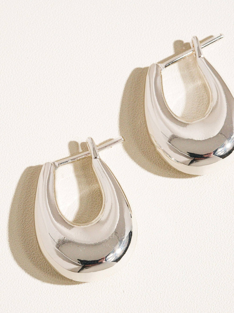 Quinn 18K Classic Droplet Hoop Earring - Flânerie by MAIQ - Terra Cotta Gorge Co.