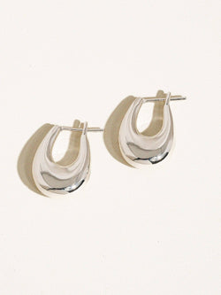 Quinn 18K Classic Droplet Hoop Earring - Flânerie by MAIQ - Terra Cotta Gorge Co.