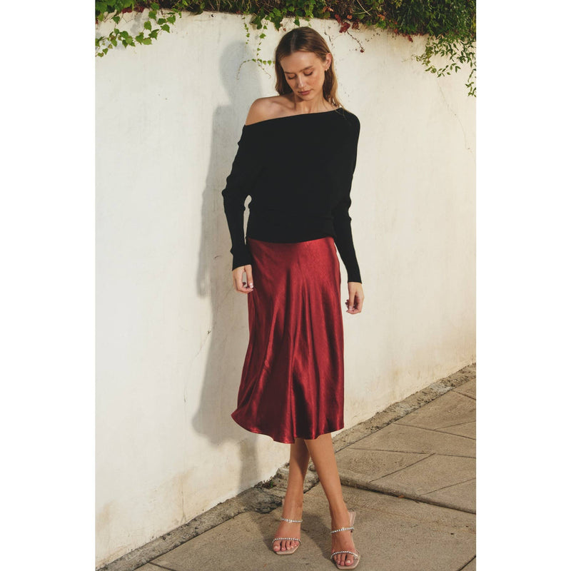 Reflection A - Line Midi Skirt - Dress Forum - Terra Cotta Gorge Co.