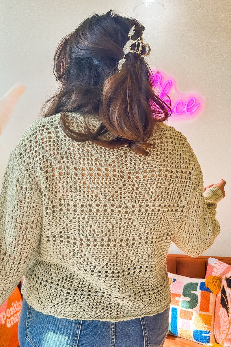 Sage Knit Sweater - Be Cool - Terra Cotta Gorge Co.