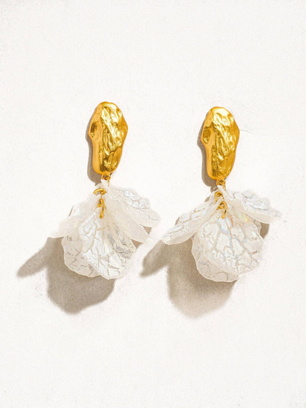 Sicilia 18K Gold Boho Floral Dangle Earring - Flânerie by MAIQ - Terra Cotta Gorge Co.