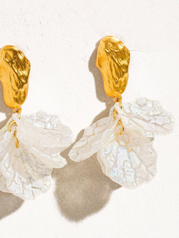 Sicilia 18K Gold Boho Floral Dangle Earring - Flânerie by MAIQ - Terra Cotta Gorge Co.