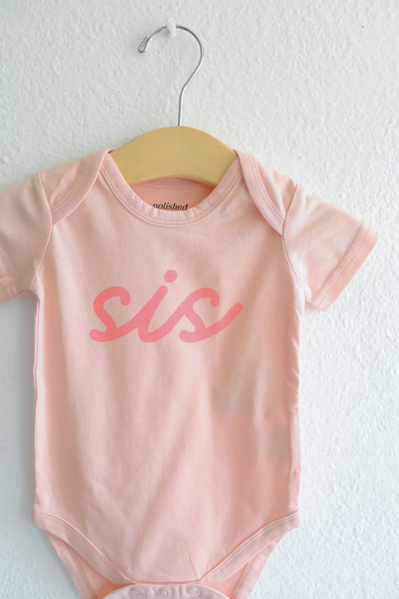 Sis Baby Onesie - Polished Prints - Terra Cotta Gorge Co.