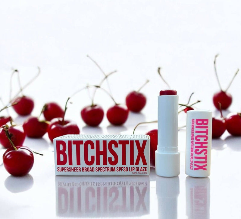 SUPERSHEER LIP GLAZE Wild Cherry - SPF30 Broad Spectrum - BITCHSTIX - Terra Cotta Gorge Co.