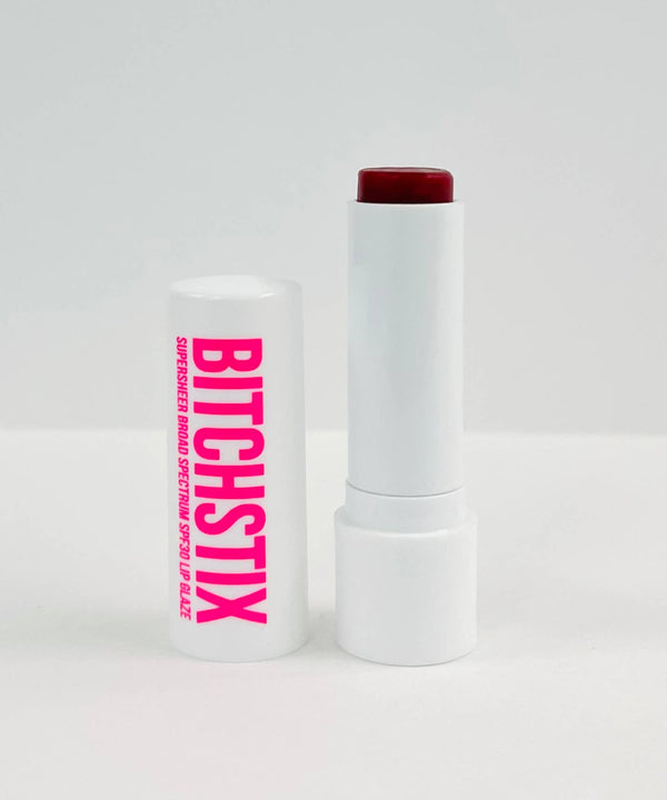 SUPERSHEER LIP GLAZE Wild Cherry - SPF30 Broad Spectrum - BITCHSTIX - Terra Cotta Gorge Co.