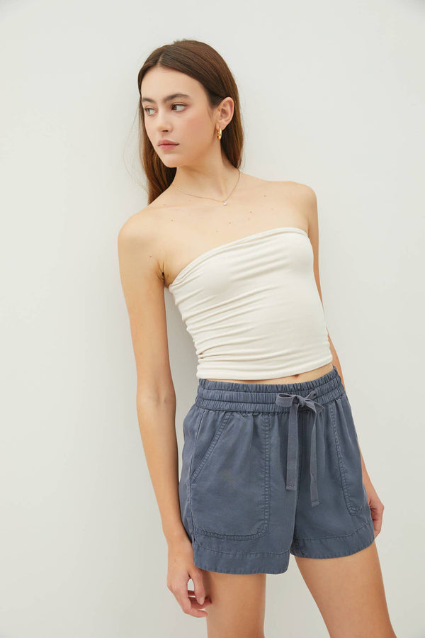 TENCEL SHORTS WITH DRAWSTRING - Be Cool - Terra Cotta Gorge Co.