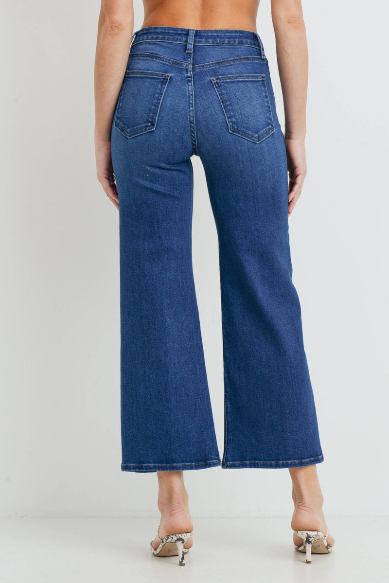 The Classic Wide Leg - JUST BLACK DENIM - Terra Cotta Gorge Co.