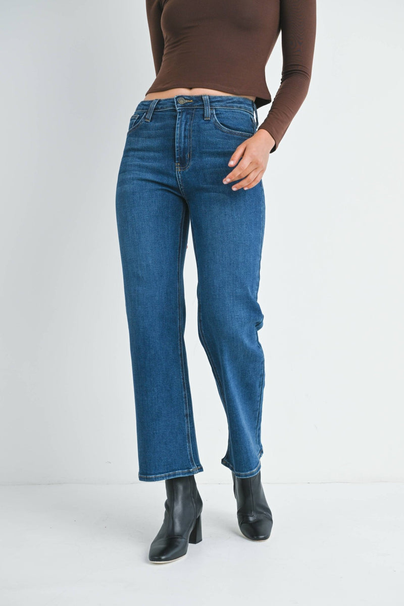 The Classic Wide Leg - JUST BLACK DENIM - Terra Cotta Gorge Co.