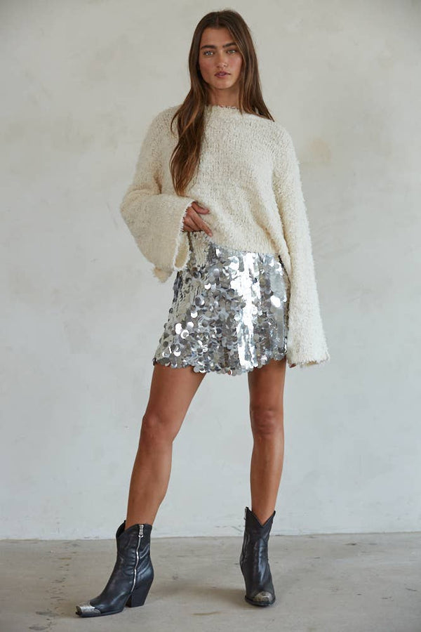The Sofia Sequin Skirt - By Together - Terra Cotta Gorge Co.