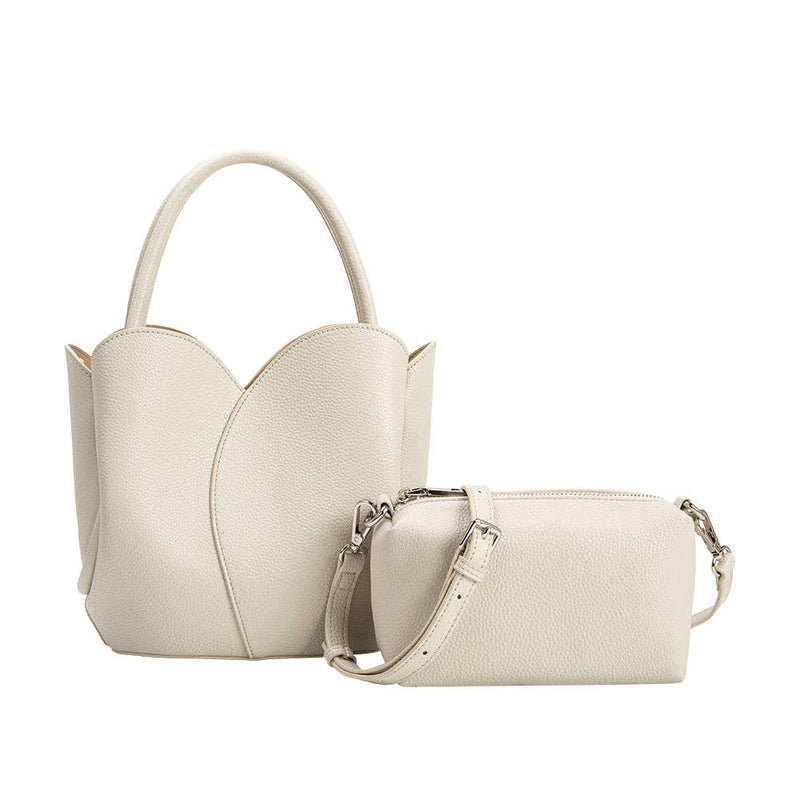 Tulip Bone Top Handle Bag - Melie Bianco - Terra Cotta Gorge Co.