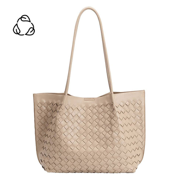 Victoria Taupe Tote Bag - Melie Bianco - Terra Cotta Gorge Co.