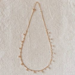 18k Gold Filled Sparkling Necklace - Terra Cotta Gorge Co.