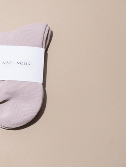 Ankle Sock In Hinted Rose - NAT + NOOR - Terra Cotta Gorge Co.