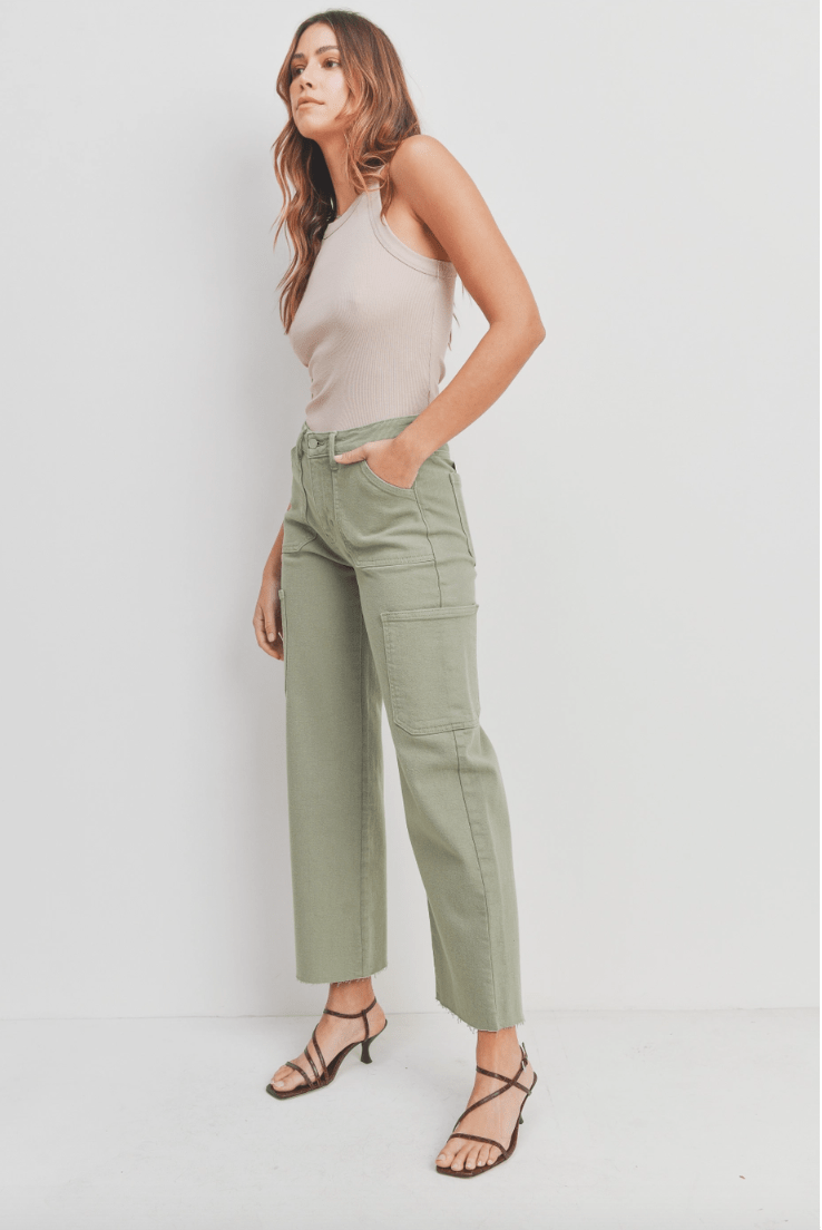 Bay Leaf Utility Straight Pant - Jeans - Terra Cotta Gorge Co.