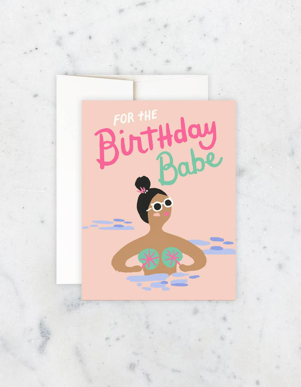 Birthday Babe Card - Idlewild Co. - Terra Cotta Gorge Co.